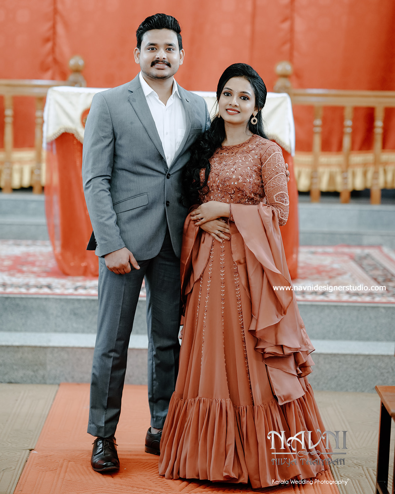 Traditional kerala bride and groom | Engagement dress for groom, Wedding  reception dress, South indian bride